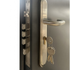 High Security  Multi point lock - Thumb Turn Inside, Key Lock Exterior + 3 Keys + Handle