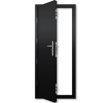 High Security  Multi point lock - Thumb Turn Inside, Key Lock Exterior + 3 Keys + Handle