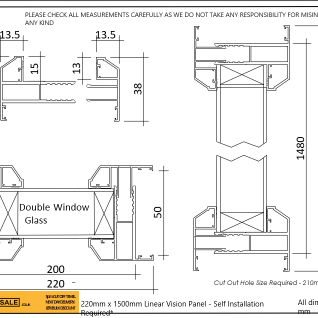 Vision Glass Window Panels for Steel Security Personnel Pedestrian Door (Clear glass) Vision Glass Window Panels for Steel Security Personnel Pedestrian Door (Clear glass)