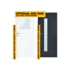 Vision Glass Window Panels for Steel Security Personnel Pedestrian Door  (Clear glass)