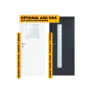 Vision Glass Window Panels for Steel Security Personnel Pedestrian Door  (Clear glass)