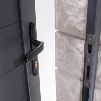 **Custom Sized / Made to Order/Measure ** Aluminium Gate for Garden Anthracite  Aluminium Pedestrian Garden Side Gate c/w Lock, handle + 3 Keys