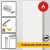 FD30 Fire Rated Internal Door Set – 30 Minute Fire Doors – White Primed Timber Doors – Blank, Cottage (Suffolk) / Traditional Panelled / Vancouver 4-Panel - 762mm/840mm x 1980mm x 44mm - c/w Optional MDF Door Frame Liner + Intumescent Strips FD30 Fire Rated Internal Door Set – 30 Minute Fire Doors – White Primed Timber Doors – Blank, Cottage (Suffolk) / Traditional Panelled / Vancouver 4-Panel - 762mm/840mm x 1980mm x 44mm - c/w Optional MDF Door Frame Liner + Intumescent Strips