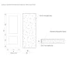 FD30 Fire Rated Internal Door Set – 30 Minute Fire Doors – White Primed Timber Doors – Blank, Cottage (Suffolk) / Traditional Panelled / Vancouver 4-Panel - 762mm/840mm x 1980mm x 44mm - c/w Optional MDF Door Frame Liner + Intumescent Strips FD30 Fire Rated Internal Door Set – 30 Minute Fire Doors – White Primed Timber Doors – Blank, Cottage (Suffolk) / Traditional Panelled / Vancouver 4-Panel - 762mm/840mm x 1980mm x 44mm - c/w Optional MDF Door Frame Liner + Intumescent Strips