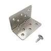 90˚ Corner Bracket x 10 Pack c/w Self Drilling Screws for Aluminium Joists 90˚ Corner Bracket x 10 Pack c/w Self Drilling Screws for Aluminium Joists