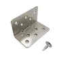 90˚ Corner Bracket x 10 Pack c/w Self Drilling Screws for Aluminium Joists
