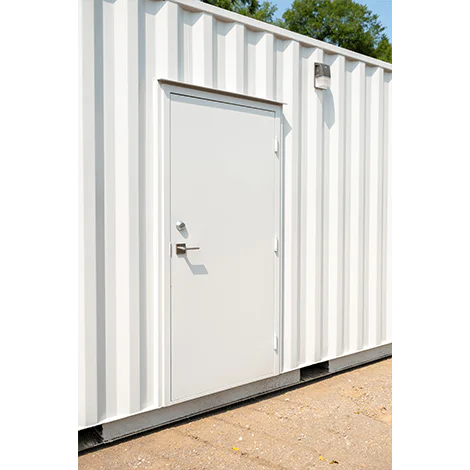 Steel Goal Post Door Frame for Steel Shipping Container Door (50mm x 100mm x 2.5mm Box Section) - for Welding Steel Doors into Shipping Containers / Steel Framed Buildings / Weldable Steel Goal Post Door Frame for Steel Shipping Container Door (50mm x 100mm x 2.5mm Box Section) - for Welding Steel Doors into Shipping Containers / Steel Framed Buildings / Weldable