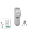 Briton 1413 Outside Key Access Device Knob Handle for Fire Exit Push Pad/Bar - Reversible for LH/RH Doors  - Allegion Briton 1413.LE.SE