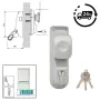 Briton 1413 Outside Key Access Device Knob Handle for Fire Exit Push Pad/Bar - Reversible for LH/RH Doors  - Allegion Briton 1413.LE.SE