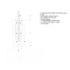 Frameless Aluminium Glass Balustrade 90˚ Corner Piece - 150mm x 150mm