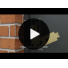 Fire Exit / Emergency Exit Door - Panic Push Pad + Optional Outside Access Device - Personnel  Steel Fire Exit Door