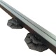 Adjustable Height Pedestal Supports for Decking Joists HEAVY DUTY - 60mm to 140mm - Riser Feet Bases for Composite Decking Joists Sub Frame