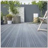 Composite Decking Boards - Plastic PVC composite decking for Garden & Outdoor