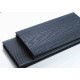 SAMPLE Composite Decking - Grey / Black / Ash / Brown / Anthracite Grey Wood Grain Effect 3m - Plastic Decking PVC Decking WPC Decking Hollow Garden Exterior Decking Boards 