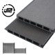 **SAMPLE ONLY** Composite Fence Slats 1800mmm / 6ft - Anthracite / Light Grey - Composite Tonge & Groove Fence Panels Slats **SAMPLE ONLY** Composite Fence Slats 1800mmm / 6ft - Anthracite / Light Grey - Composite Tonge & Groove Fence Panels Slats