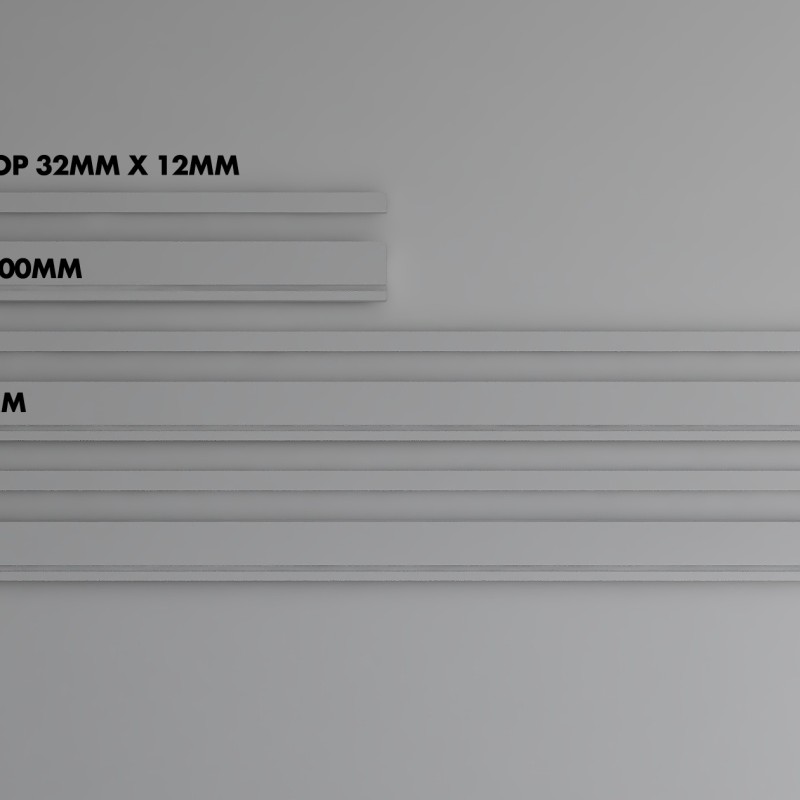 MDF Door Liner  BULK TRADE PACK X 10 - Certified FD30  Primed Door Frame Lining Set c/w Optional 10mm Trench/Grooves for Fire Intumescent Door Strips - 30 Minute Fire Rating - MDF White Painted Primed Door Liner