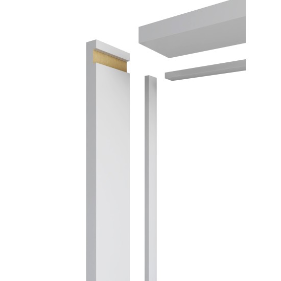 MDF Door Liner - FD30/FD60 Primed Door Frame Lining Set c/w Optional 10mm Trench/Grooves for Fire Intumescent Door Strips - 30 Minute Fire Rating - MDF White Painted Primed Door Liner MDF Door Liner - FD30/FD60 Primed Door Frame Lining Set c/w Optional 10mm Trench/Grooves for Fire Intumescent Door Strips - 30 Minute Fire Rating - MDF White Painted Primed Door Liner