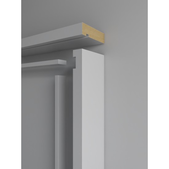 MDF Door Liner - FD30/FD60 Primed Door Frame Lining Set c/w Optional 10mm Trench/Grooves for Fire Intumescent Door Strips - 30 Minute Fire Rating - MDF White Painted Primed Door Liner MDF Door Liner - FD30/FD60 Primed Door Frame Lining Set c/w Optional 10mm Trench/Grooves for Fire Intumescent Door Strips - 30 Minute Fire Rating - MDF White Painted Primed Door Liner