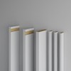 MDF Door Liner  BULK TRADE PACK X 10 - Certified FD30  Primed Door Frame Lining Set c/w Optional 10mm Trench/Grooves for Fire Intumescent Door Strips - 30 Minute Fire Rating - MDF White Painted Primed Door Liner