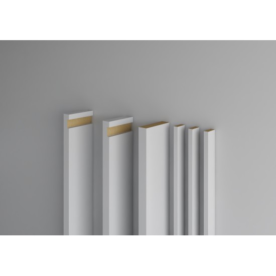 MDF Door Liner - FD30/FD60 Primed Door Frame Lining Set c/w Optional 10mm Trench/Grooves for Fire Intumescent Door Strips - 30 Minute Fire Rating - MDF White Painted Primed Door Liner MDF Door Liner - FD30/FD60 Primed Door Frame Lining Set c/w Optional 10mm Trench/Grooves for Fire Intumescent Door Strips - 30 Minute Fire Rating - MDF White Painted Primed Door Liner
