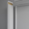 MDF Door Liner  BULK TRADE PACK X 10 - Certified FD30  Primed Door Frame Lining Set c/w Optional 10mm Trench/Grooves for Fire Intumescent Door Strips - 30 Minute Fire Rating - MDF White Painted Primed Door Liner