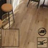 **SAMPLE ONLY** SPC Click Vinyl Tile Flooring Mini Plank (Authentic Oak) with Built in Underlay - Click Vinyl Tile Floors for Kitchen, Living Room - LVT Rigid Core Stone Polymer Composite Waterproof Click Tonge & Groove Luxury Vinyl Tile Flooring 
