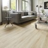 SPC Click Vinyl Tile Flooring (Light Oak) with Built in Underlay per Sq M- Click Vinyl Tile Floors for Kitchen, Bathroom,  Living Room - LVT Rigid Core Stone Polymer Composite Waterproof Click Tonge & Groove Luxury Vinyl Tile Flooring Light Oak