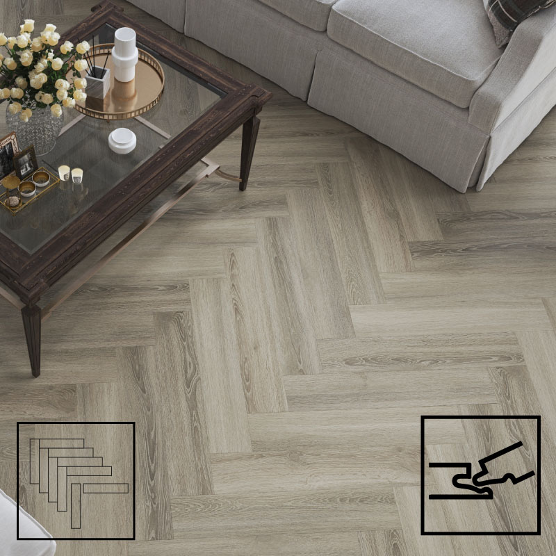 SPC LVT Herringbone Click Flooring Vinyl Tile Rigid Core Stone spc-lvt-herringbone-click-flooring-vinyl-tile-rigid-core-stone
