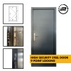 **CLEARANCE** High Security Steel Security Door- 9 Point/Multi Point Locking - Ultra Heavy Duty External Industrial Grade Exterior Outdoor Security Door **CLEARANCE** High Security Steel Security Door- 9 Point/Multi Point Locking - Ultra Heavy Duty External Industrial Grade Exterior Outdoor Security Door