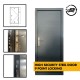 **CLEARANCE** High Security Steel Security Door- 9 Point/Multi Point Locking - Ultra Heavy Duty External Industrial Grade Exterior Outdoor Security Door **CLEARANCE** High Security Steel Security Door- 9 Point/Multi Point Locking - Ultra Heavy Duty External Industrial Grade Exterior Outdoor Security Door