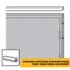 Overhead Door Frame Extensions - Frame Extension Expanding Overhead Infill Head Panels