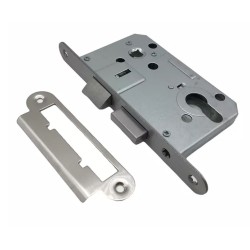 Euro Profile Specification Sashlock Mortice Lock Mechanism Cassette for Steel Security Door V2
