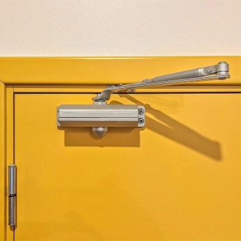 Overhead Door Closer (FD30/FD60/FD120 Fire Rated Doors) - Self Installation c/w 6 x Self-Drilling Screws
