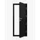 Double Steel Security Personnel Pedestrian Door - Industrial Grade Exterior Outdoor Security Door - 1800mm w x 2035mm h