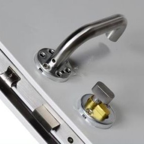 Lock, Handle & Key Set c/w Key Lock + 3 Keys 