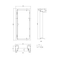 High Security Steel Security Door- 12 Point/Multi Point Locking - Ultra Heavy Duty External Industrial Grade Exterior Outdoor Security Door c/w Part M Low 15mm Threshold DDA Complaint