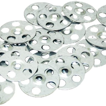 Tile Backer Board Washers -BULK PACK -  Galvanised Zinc Tile Backer Board Fixing Washers 36mm (Packs of 50/75/100/500/1000/5000/10000) - Hard Backer Board Washer Discs