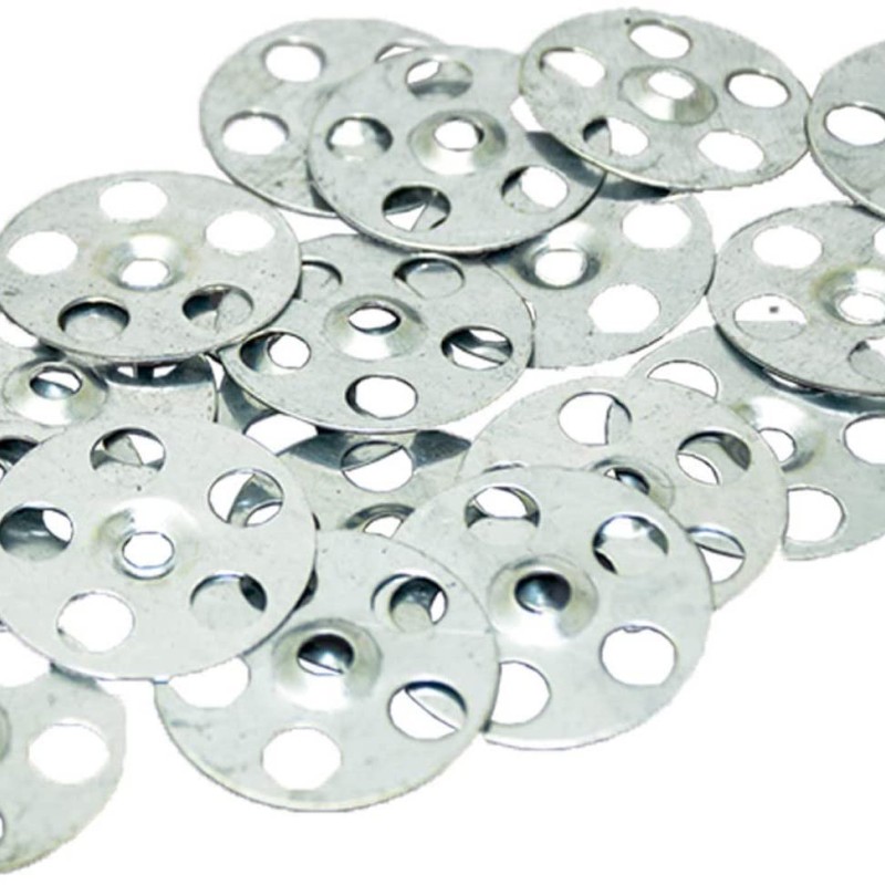 Tile Backer Board Washers -BULK PACK -  Galvanised Zinc Tile Backer Board Fixing Washers 36mm (Packs of 50/75/100/500/1000/5000/10000) - Hard Backer Board Washer Discs