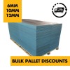 Tile Backer Board BULK PALLET DEAL (80 PACK) - 6mm / 10mm / 12mm - 1200mm x 600mm 