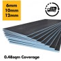 MINI  Tile Backer Boards 600 x 800 - 6mm / 10mm / 12mm - Floor or Wall Hard Tile Backer Insulation Cement Board 