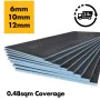 MINI  Tile Backer Boards 600 x 800 - 6mm / 10mm / 12mm - Floor or Wall Hard Tile Backer Insulation Cement Board 