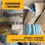 Tile Backer Board - CLEARANCE / SECONDS / DAMAGED - 6mm / 10mm / 12mm - Floor or Wall Hard Tile Backer Insulation Cement Board 1200mm x 600mm