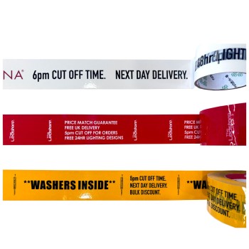 Custom Printed Packaging Tape - 50mm x 66m - MOQ 576 Rolls High Volume Custom Branded Tape Mailing Packaging Print (144 Rolls per Box) Custom Printed Packaging Tape - 50mm x 66m - MOQ 576 Rolls High Volume Custom Branded Tape Mailing Packaging Print (144 Rolls per Box)