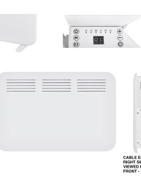 Electric Panel Heater 1kw / 1.5kw / 2kw