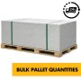 Fibre Cement Board (Qty 25 BULK PALLET TRADE PACK) 6mm / 10mm / 12mm  - 1200mm x 600mm - A1 Class Non-Combustable Waterproof Hard Backer Rigid Cement Board for - Floor or Wall