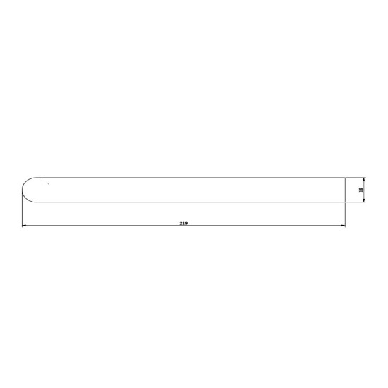 MDF Window Cil Board / Window Cill/Sill - Bullnose MDF Pre-Primed Window Board