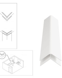 PVC Shower Panel Wall Trims