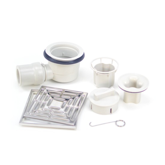 Wetroom Shower Tray - Tile on /Tile-able Shower Tray (Tile Backer Cement Board Shower Tray for Tiling Directly Tiled Walk In Showers) Universal Size / Cut To Size (1200m x 1000mm) Tile Board for Shower / Wet room Flooring - 20mm