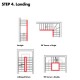 Floating Stairs/Staircase Custom Made Bespoke Stairs / Staircases (Mono/single Stringer Staircase, Double Plate Stairs, Zigzag Stairs. Floating Staircase)