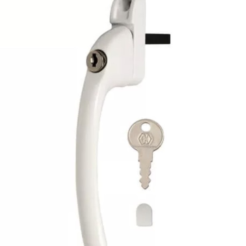 UPVC Window White -  Double 1190mm w x 1040mm h (RAL9010) Left or Right Opening 2P